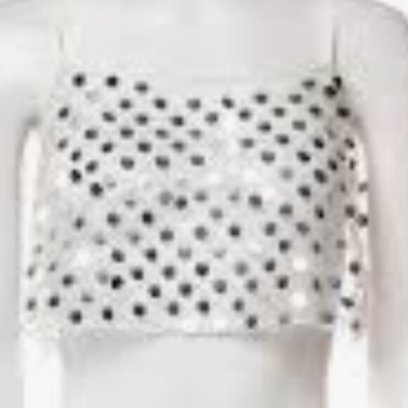 FOR LOVE and LEMONS Charelle Top Silver - Picture 3 of 10